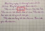 Chị gái ‘dở khóc dở cười’ vì lỗi 'kỹ thuật' trong bài văn của em gái