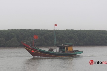 Nghệ An: Tìm kiếm ngư dân rơi xuống biển mất tích hơn 1 ngày