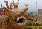 Tượng linh vật hổ ở Thanh Hóa gây xôn xao dân mạng
