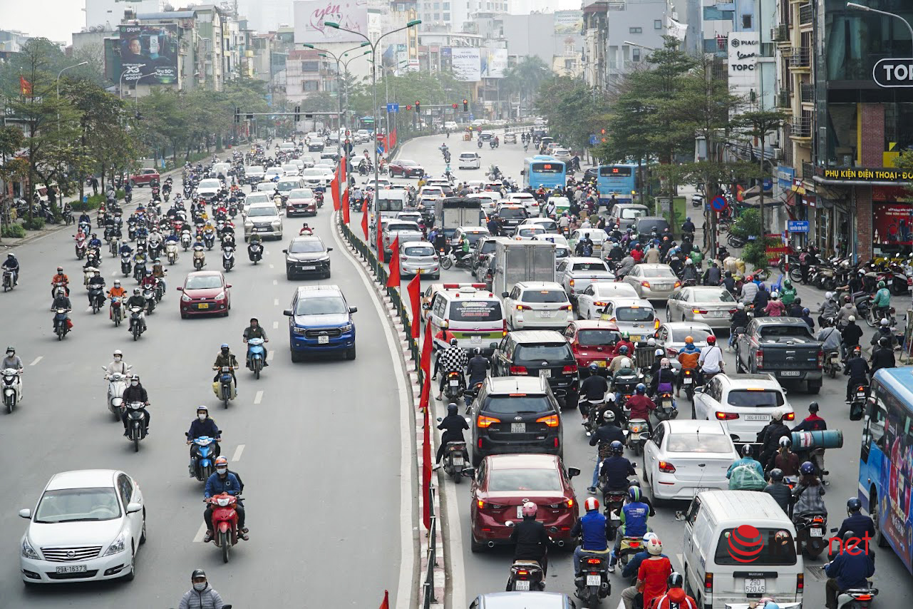 tắc đường,ngày tết,giao thông cận tết,Tết Hà Nội 2022