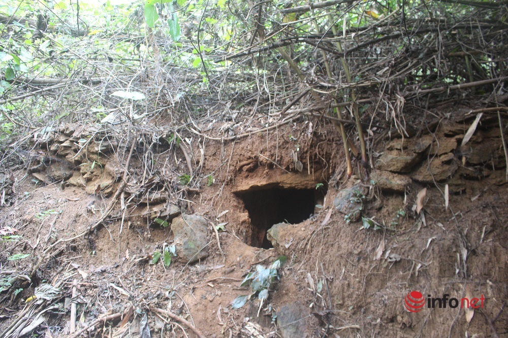 Độc đáo căn hầm ghép đá bí mật giữa rừng già
