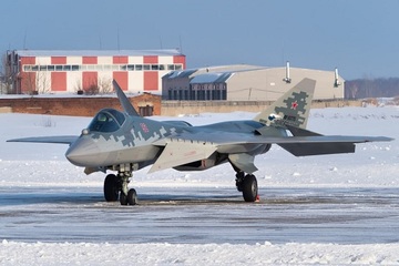 Một cặp chiến đấu cơ Su-57 mới bất ngờ xuất hiện