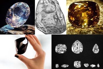 Tận mục sở thị 5 viên kim cương lớn nhất thế giới