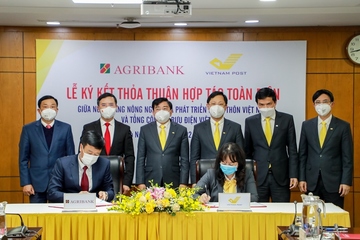 Agribank và Vietnam Post ký kết thỏa thuận hợp tác toàn diện