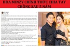 Hòa Minzy chính thức lên tiếng về chuyện tình sau 5 năm gắn bó với thiếu gia Minh Hải