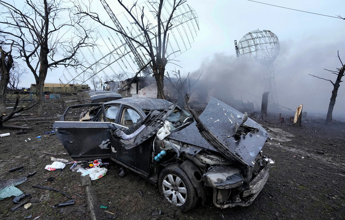 Những cảnh tượng thảm khốc do căng thẳng Nga-Ukraine