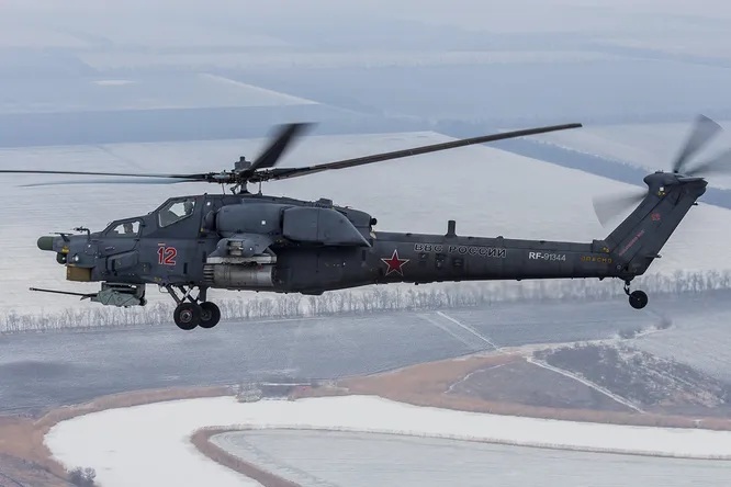 What kind of military aviation did Russia use during the operation in Ukraine?