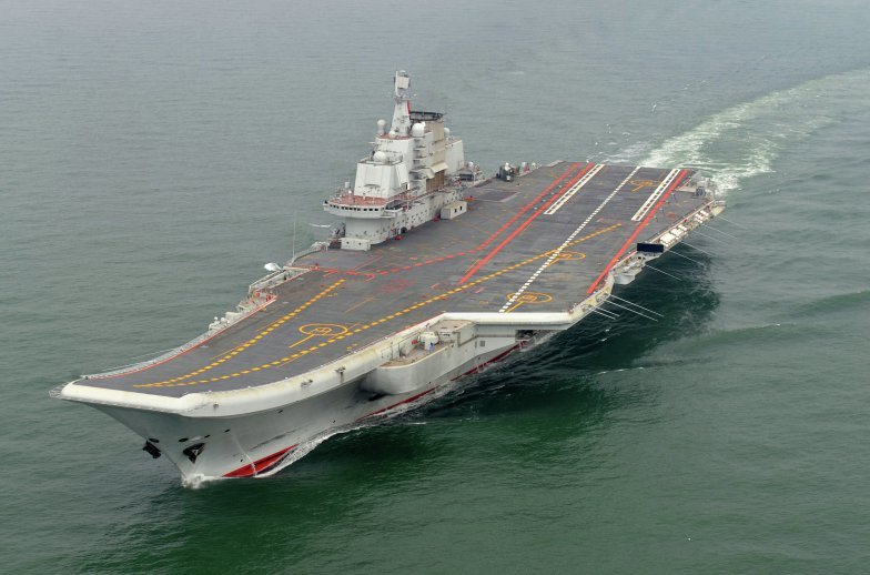 Close-up of the largest aircraft carriers on the planet