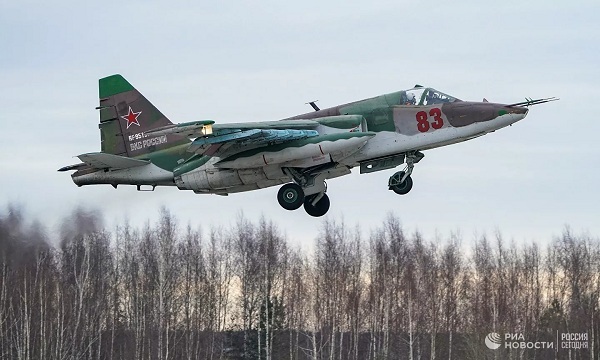 Su-25 fighter was hit by a Ukrainian missile, what did Russia say?
