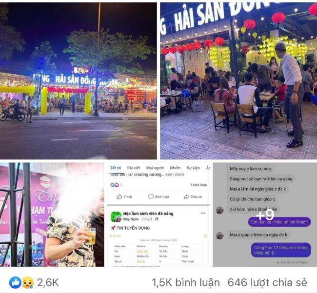 New developments in the case of the owner of the restaurant in Da Nang stealing money, ‘handling’ the staff