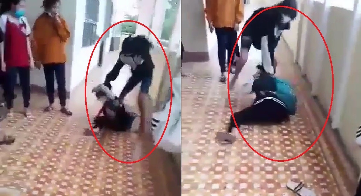 Da Nang female students are beaten up in school: School violence must be tackled at the root!