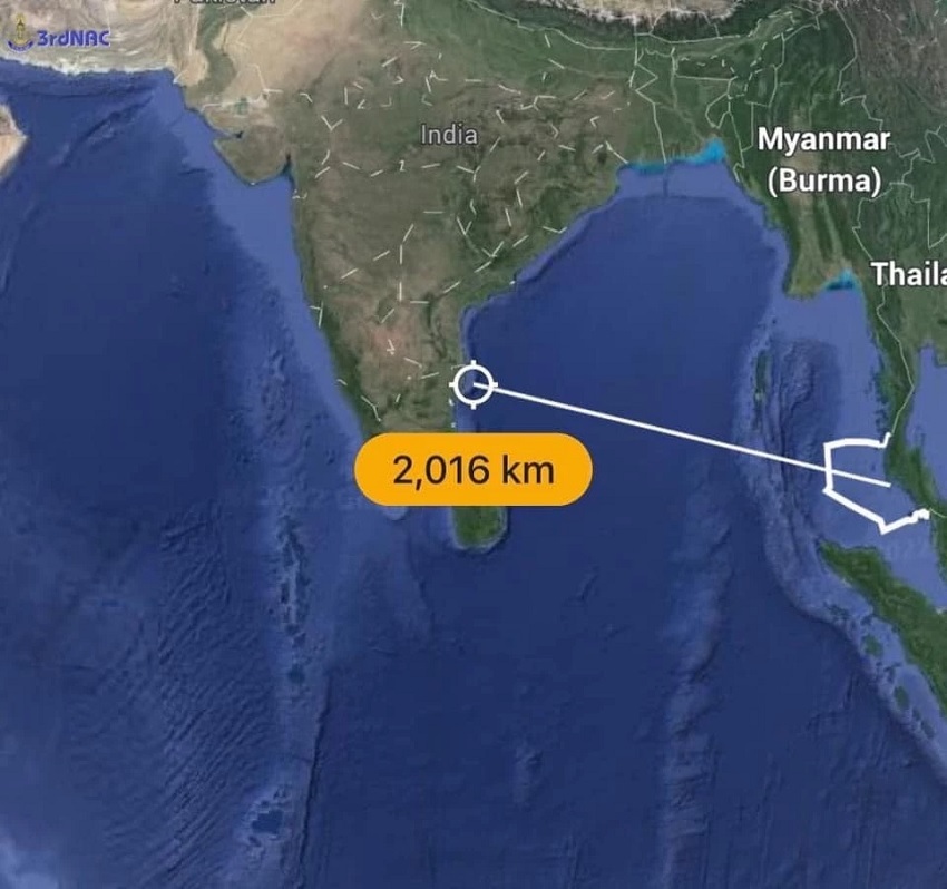 Ly kỳ thanh niên người Việt chèo thuyền cao su vượt biển sang Ấn Độ gặp vợ, giữa đường phải giải cứu