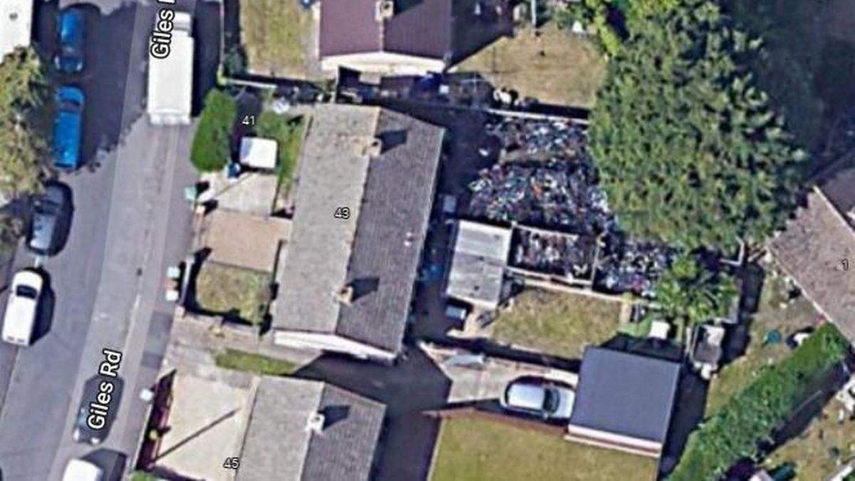 The surprising truth about the house full of bicycles is clearly visible from Google Earth
