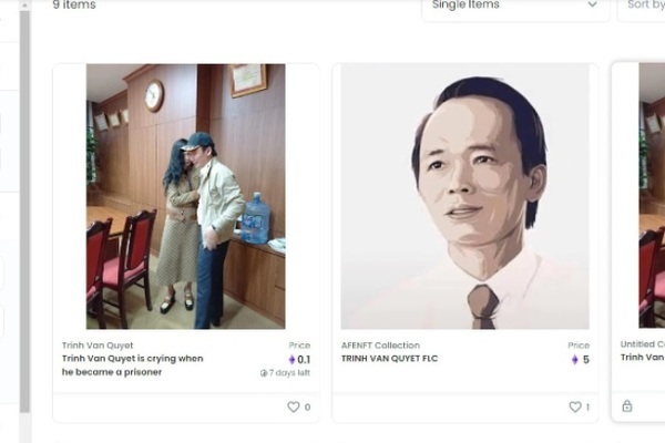 What is NFT that Mr. Trinh Van Quyet’s NFT photo sold for nearly 17,000 USD?