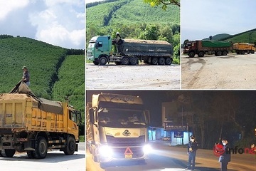 Nghệ An: Doanh nghiệp vận tải hối hả cắt thùng xe cơi nới, chủ gara làm xuyên ngày đêm