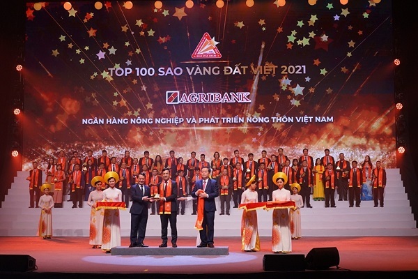 Agribank is honored to receive the Vietnam Gold Star Award in 2021
