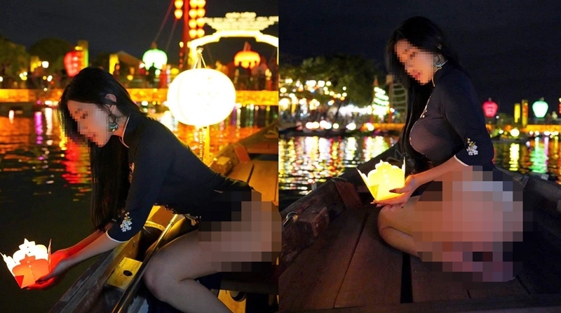 Looking for a foreign girl showing off her offensive ’round 3′ in Hoi An ancient town to handle