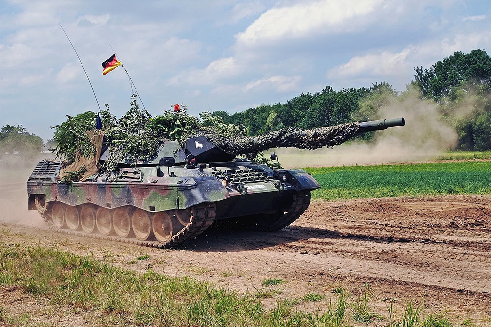 The fact that Ukraine can receive up to 50 German Leopard 1 tanks