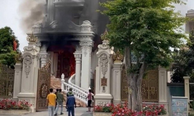 Xác định nguyên nhân đám cháy tại lâu đài trăm tỉ ở Quảng Ninh: Do... chập điện