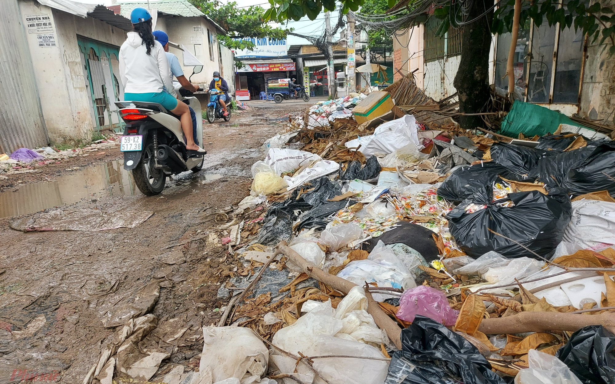 rác,ô nhiễm môi trường