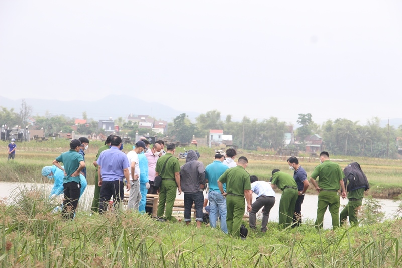 Quang Nam police officially reported the case of the body, whose hands and feet were tied, floating in the river
