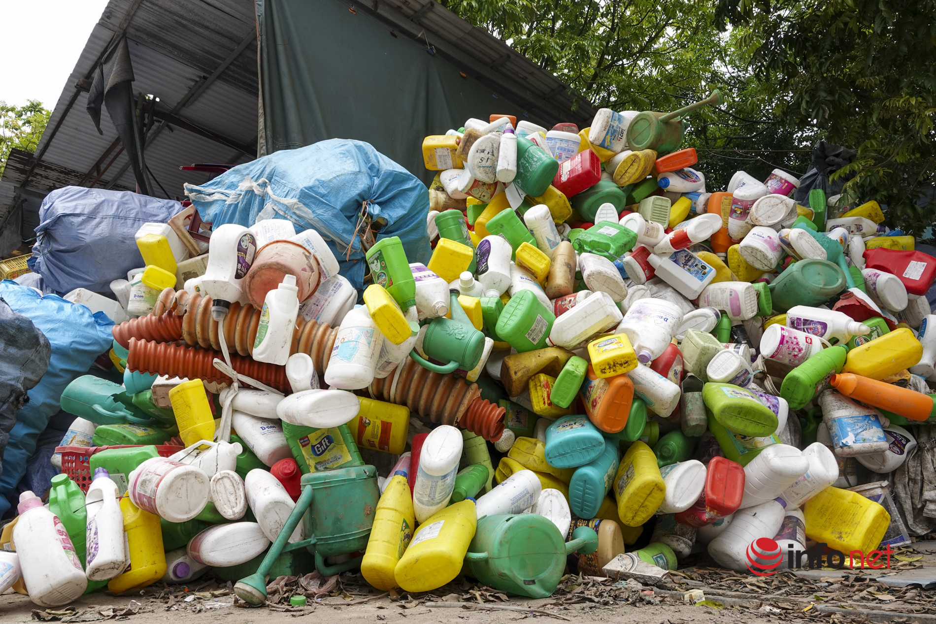 thu gom phế liệu,tái chế,rác thải nhựa,ô nhiễm môi trường,Ứng Hòa,Hà Nội,thủ phủ