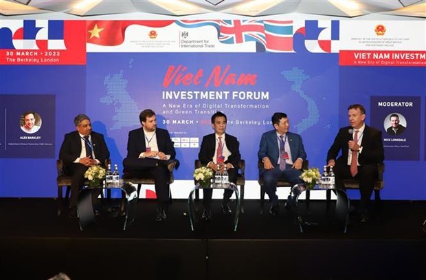 Việt Nam – Anh chú trọng đầu tư vào kinh tế xanh và chuyển đổi số