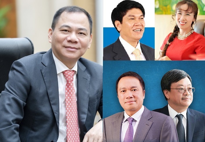 Top 10 người giàu nhất,VN-Index,Chứng khoán,VIC,HPG,MSN,TCB,VJC,NVL,tài sản tỷ phú Việt