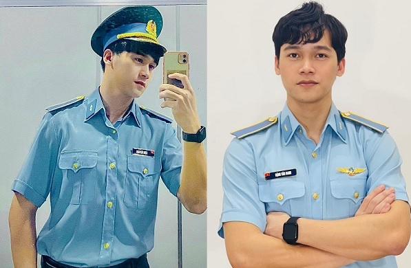The male student of the Air Force Officer School caused a ‘storm’ on the internet because of a series of photos of better-looking military uniforms than movie actors