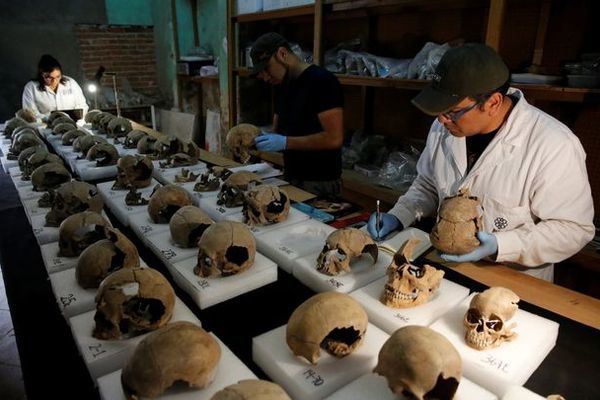 Discover 150 skulls deep in a cave in Mexico for more than 1,000 years