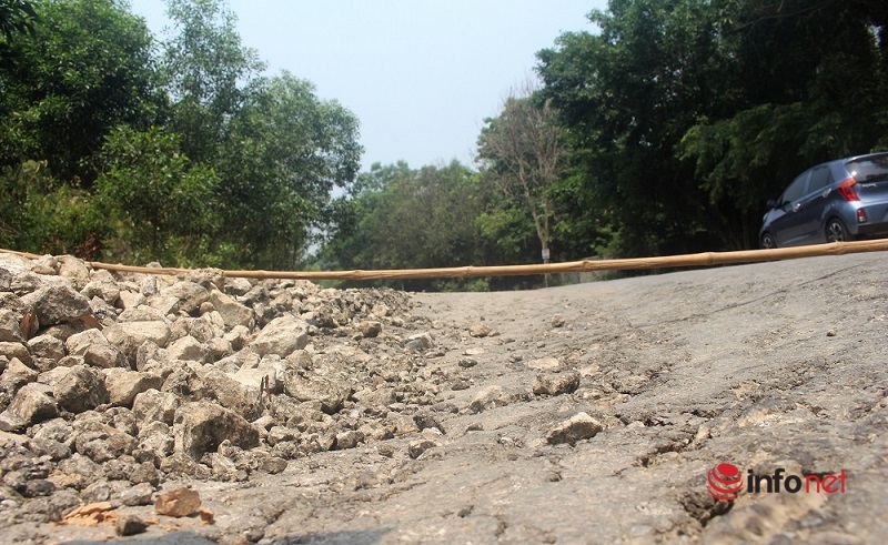 Nghe An: The newly built national highway has subsided like a furrow, but it's broken after being repaired