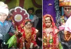 Đám cưới có một không hai của cặp đôi người lùn Ấn Độ