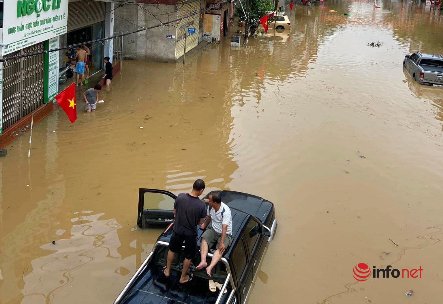Lang Son: After heavy rain, many roads were flooded, 1 person died