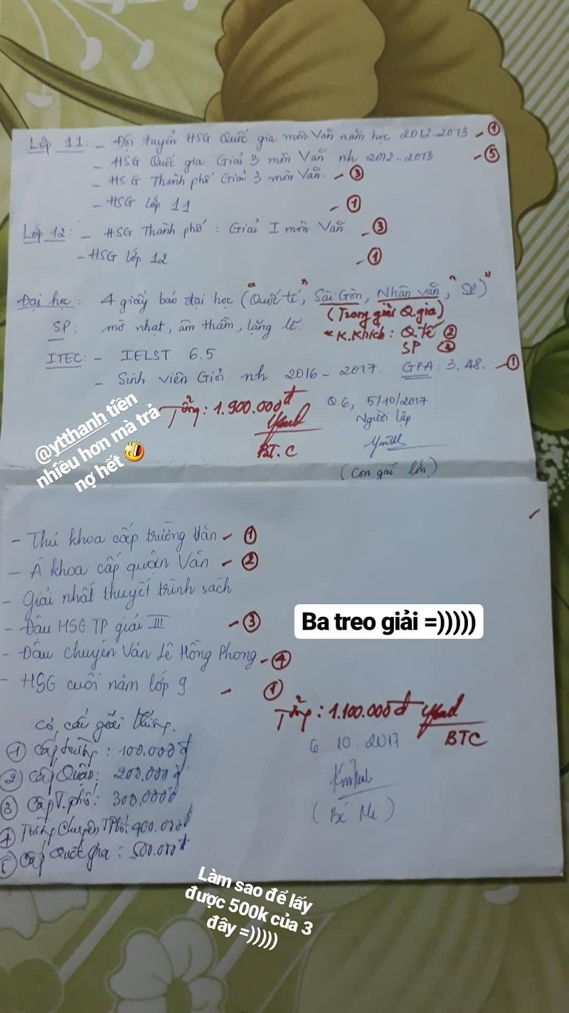 Daughter hates math but remembering these numbers about her father makes netizens choke