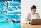Trường Đại học ở Trung Quốc bị mỉa mai vì cho sinh viên thi bơi trực tuyến