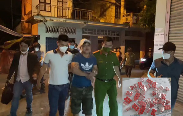 Arresting a drug ‘boss’ at a security ‘hot spot’ in Hue City, seizing nearly 300 tablets of red tablet