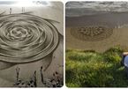 'Phù thuỷ cát' đam mê sáng tạo nhiều tranh đẹp trên các bãi biển