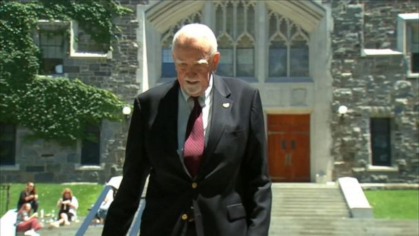 88-year-old man receives a university diploma