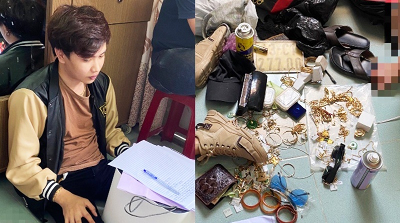 'Vạch mặt' tên trộm đột nhập tiệm vàng 'cuỗm' gần 1 tỷ đồng ở Quảng Nam