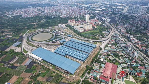 The “super turtle” project has a record capital of the Nhon metro line – Hanoi station: After 12 years, the construction site is still sprawling, many sections are absent of workers.