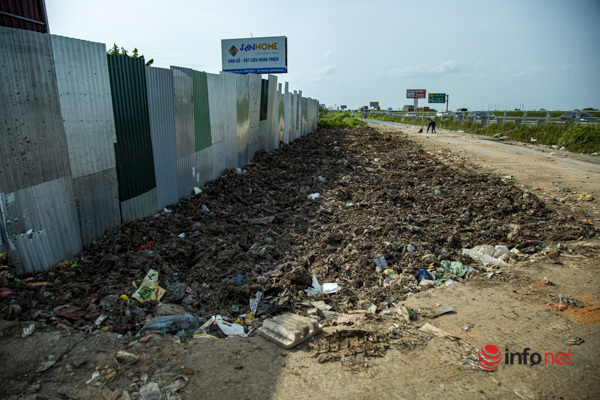 After the feedback of Infonet, the “mountain” of garbage at the transfer point in Hanoi has been cleaned up