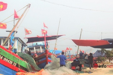 Xử lý tàu cá dùng lưới kéo giã cào khai thác sai vùng biển quy định