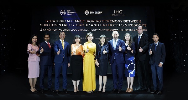 Sun Hospitality Group và IHG Hotels & Resorts hợp tác chiến lược, đưa thương hiệu danh tiếng Vignette Collection đến Việt Nam