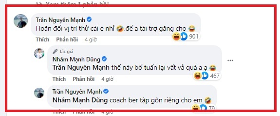Nhâm Mạnh Dũng,Trần Nguyên Mạnh,U23 Việt Nam