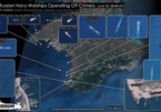 Số lượng lớn tàu chiến được phát hiện ngoài khơi Crimea