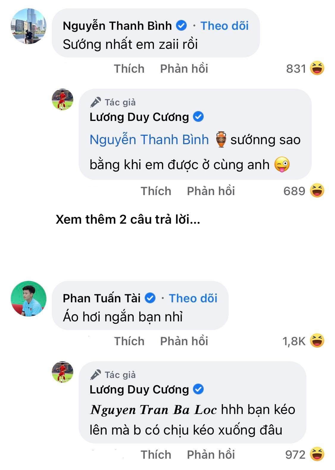 Đối đáp bất ngờ với dàn cầu thủ, Lương Duy Cương đích thị là ‘bậc thầy thả thính’ của U23 Việt Nam