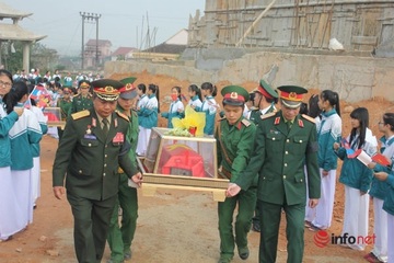 Hồi hương 23 hài cốt liệt sĩ Việt Nam hy sinh tại Campuchia