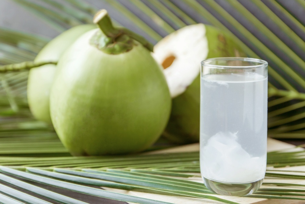 Uống nước dừa thay nước lọc trong mùa nắng nóng có được không?