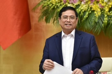 Thủ tướng Phạm Minh Chính tiếp Tổng thanh tra Nhà nước Lào