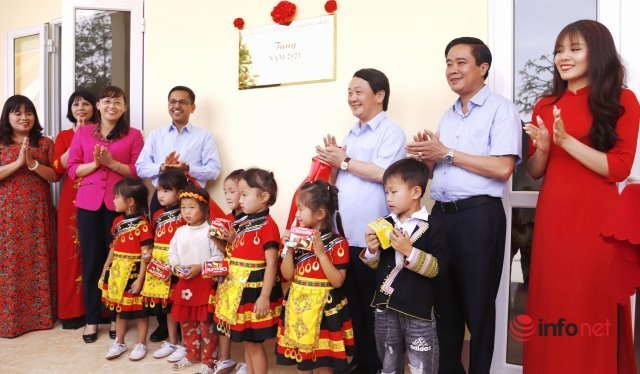 Đại sứ quán Ấn Độ tài trợ công trình mầm non tại Lào Cai
